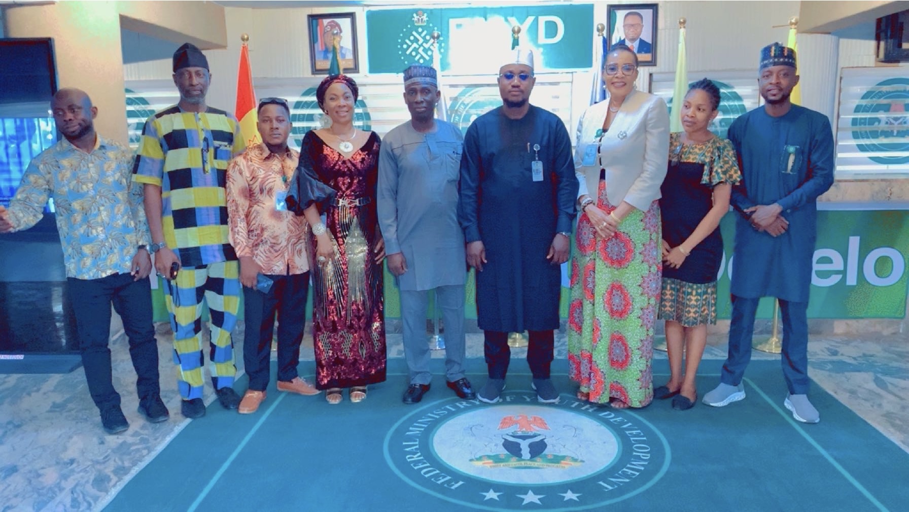 YBTFWDI Met with Federal Minsitry of Youth Development