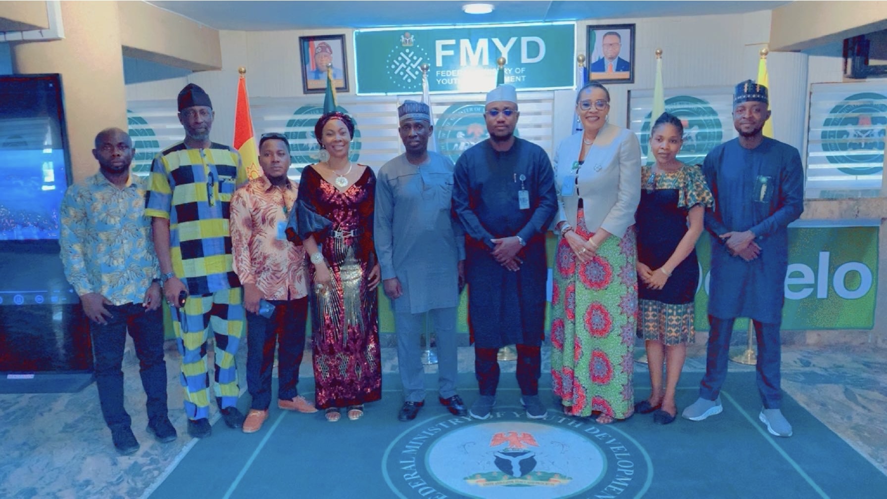 YBTFWDI Met with Federal Minsitry of Youth Development