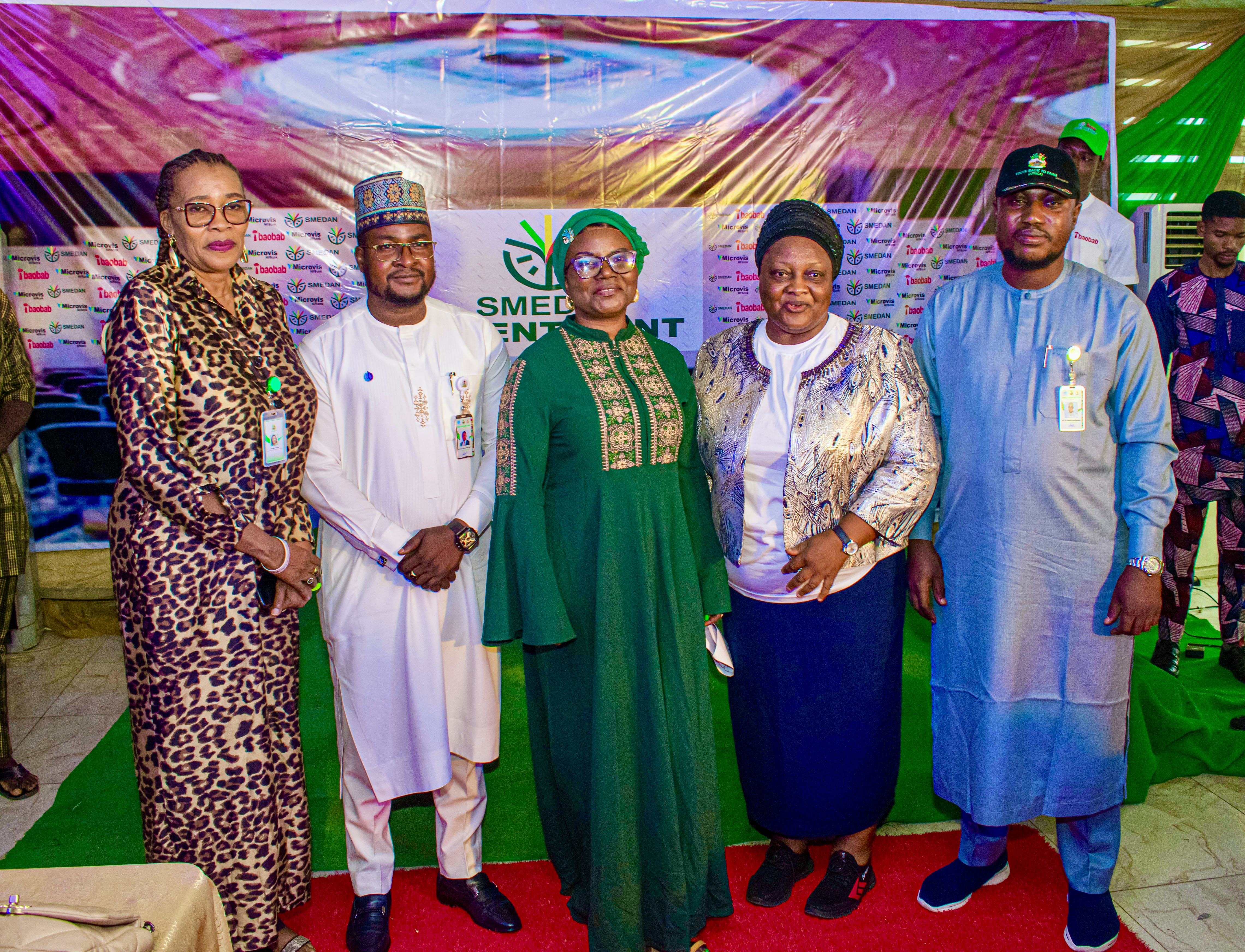 YBTFWDI at SMEDAN Talent Hunt Event in Abuja